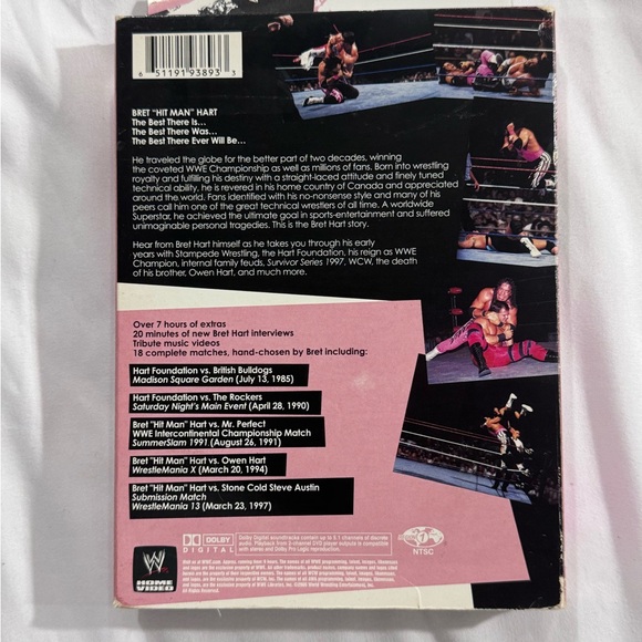 Bret Hart Hitman DVD 2005 3-Disc Collectors Edition Set Wrestling WWE WWF - Picture 2 of 6